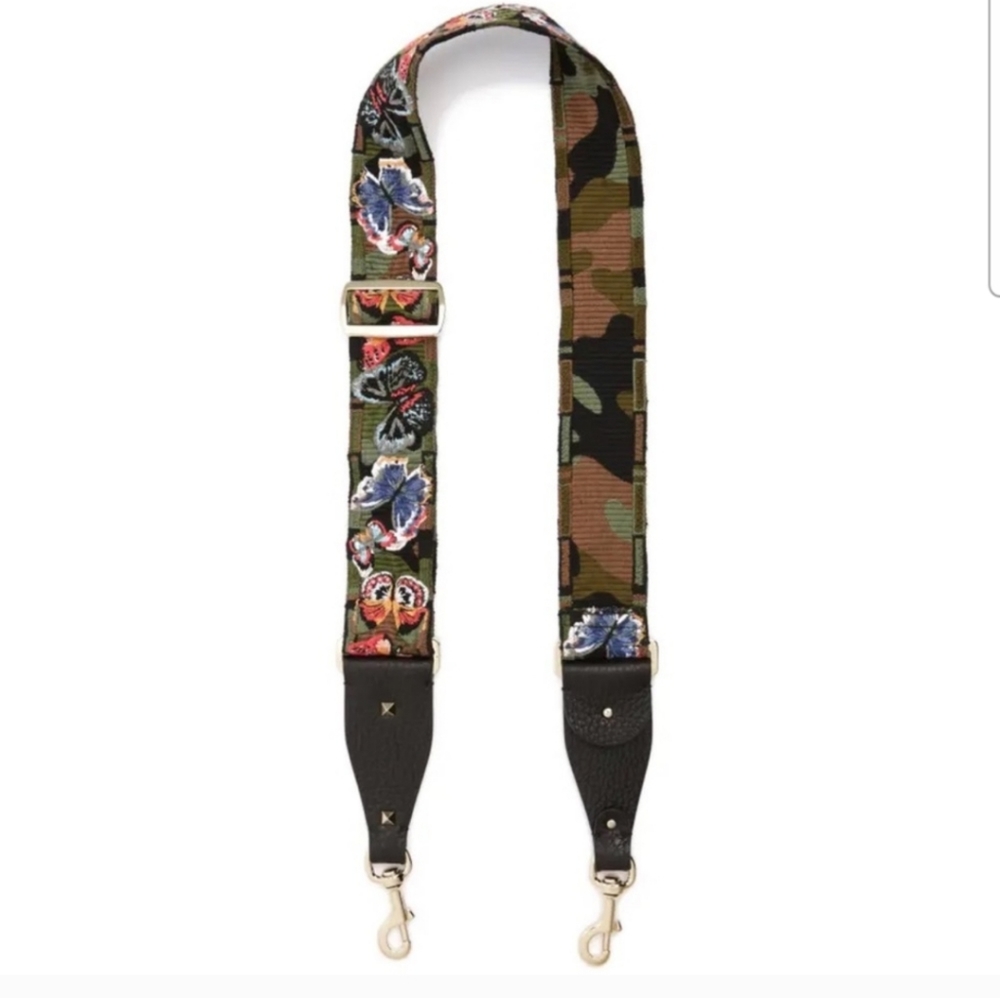 Valentino butterfly camo strap